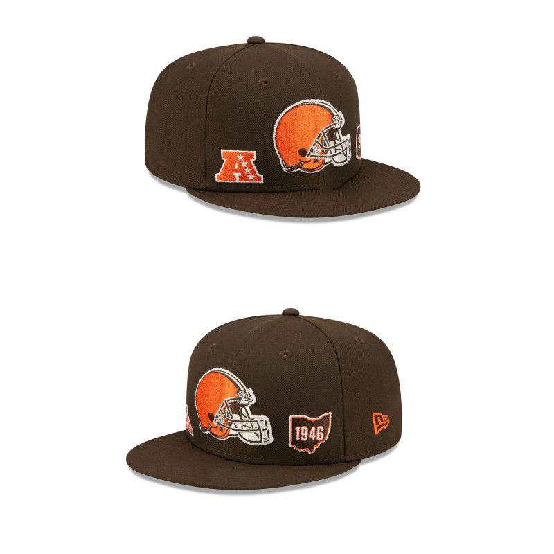 2023 NFL Cleveland Browns Hat TX 20230821->->Sports Caps